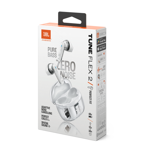 JBL Tune Flex 2 Ghost Edition | True Wireless Noise JBL Tune Flex 2 Ghost Edition | True Wireless Noise